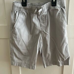 Nautica boys drawstring light grey shorts